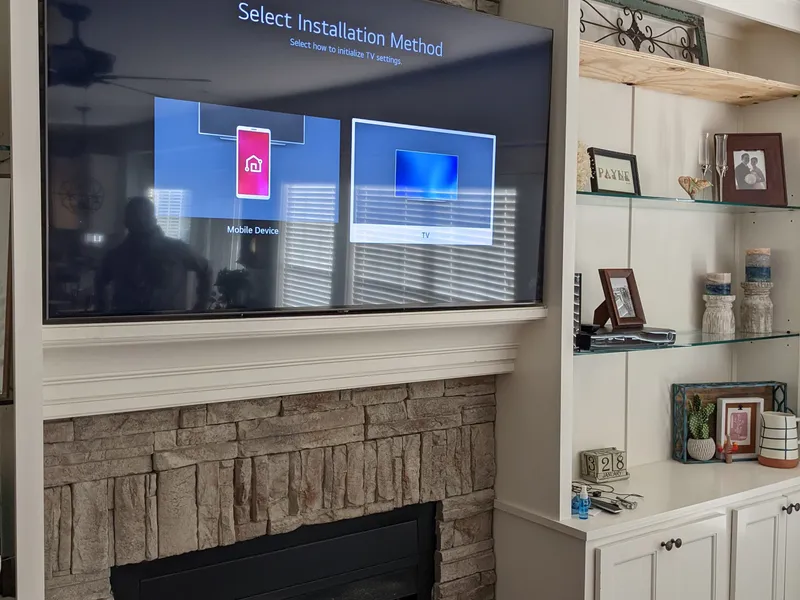 Fireplace mount Oldham County KY