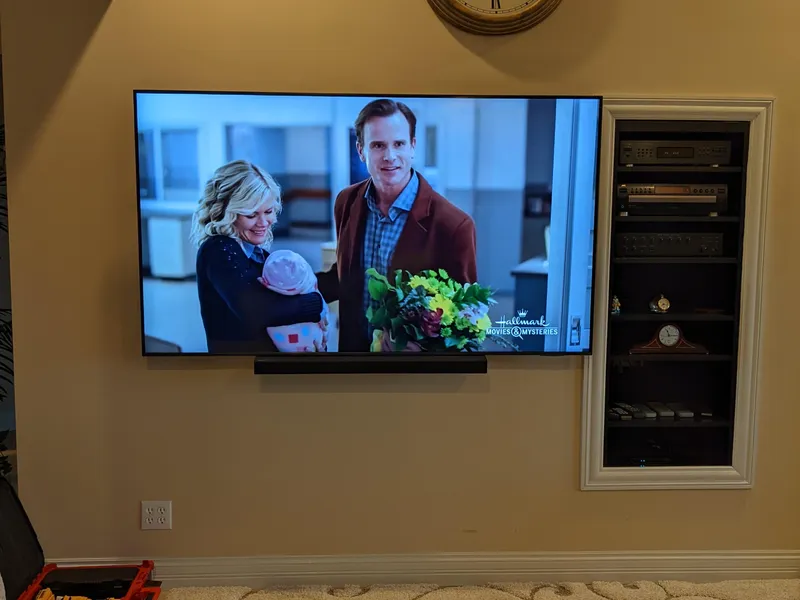 TV installation in La Grange home