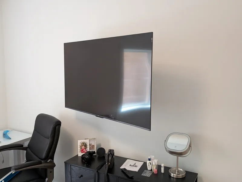 TV installation in New Albany home