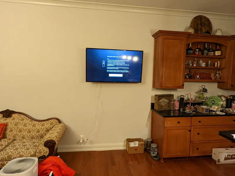 TV installation in Norton Commons home