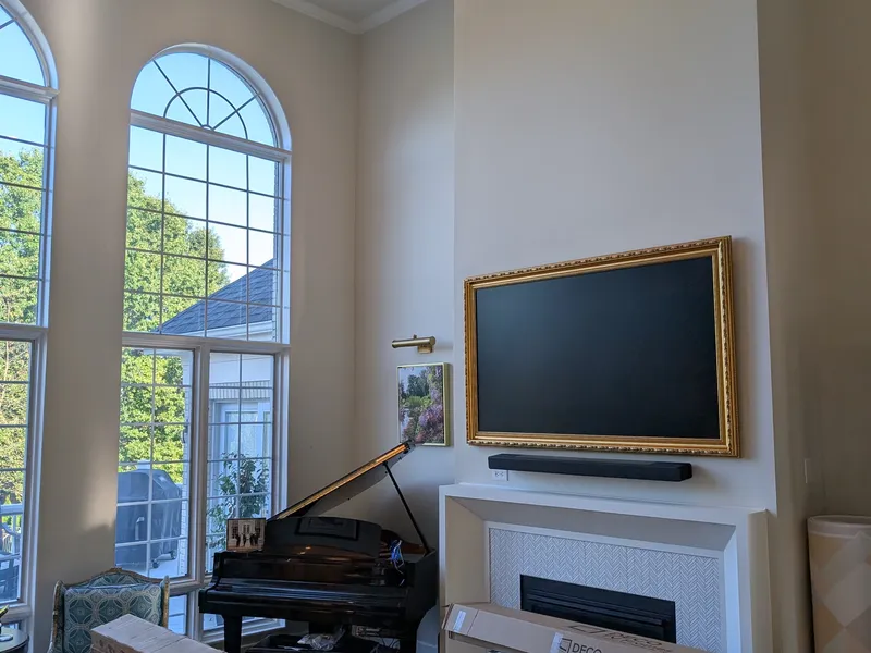 Samsung Frame TV install Norton Commons