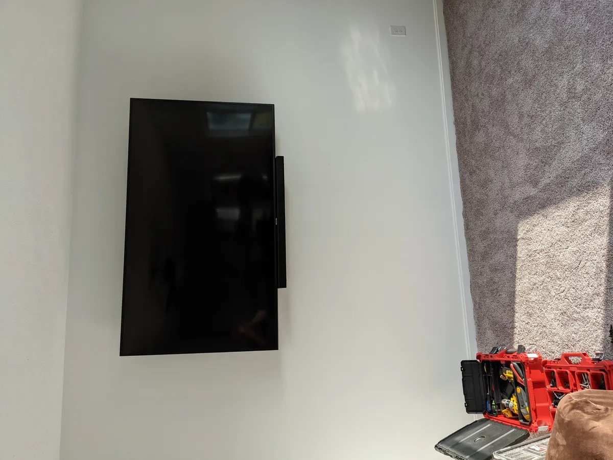 TV installation by Rock Paper TV