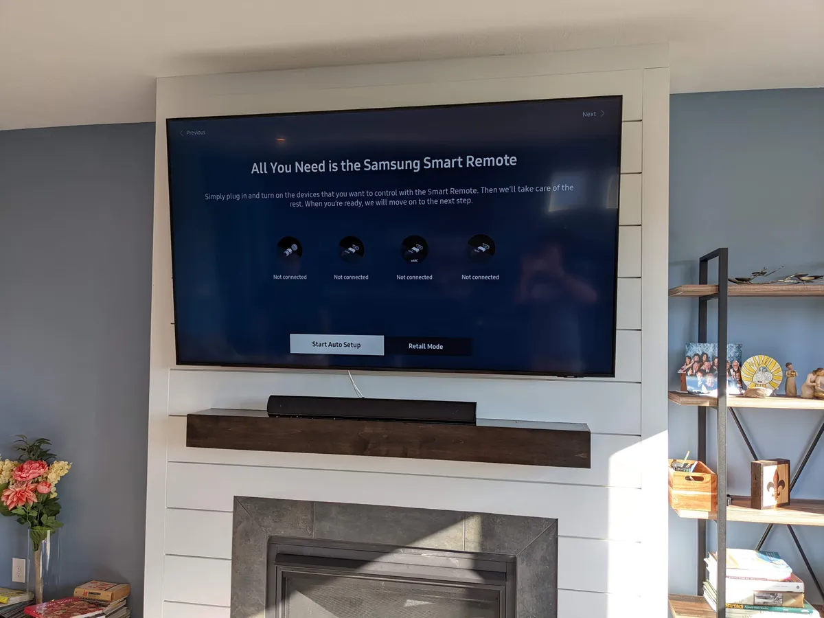 TV installation by Rock Paper TV