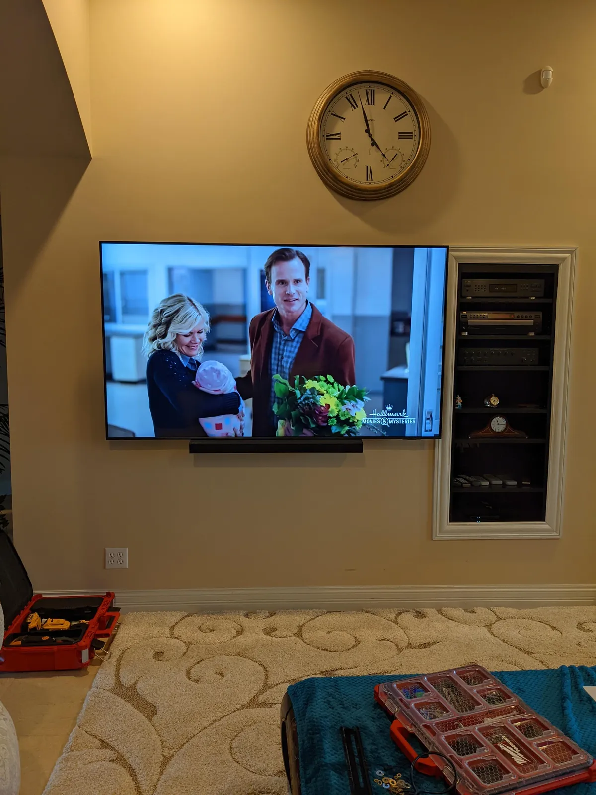 TV installation by Rock Paper TV