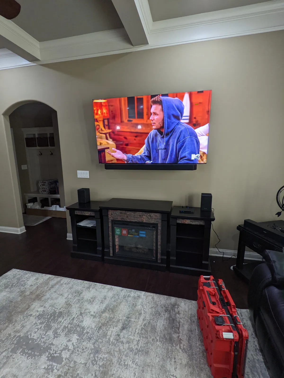 TV installation by Rock Paper TV