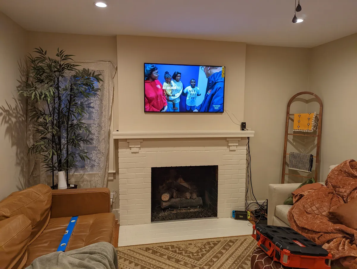 TV installation by Rock Paper TV