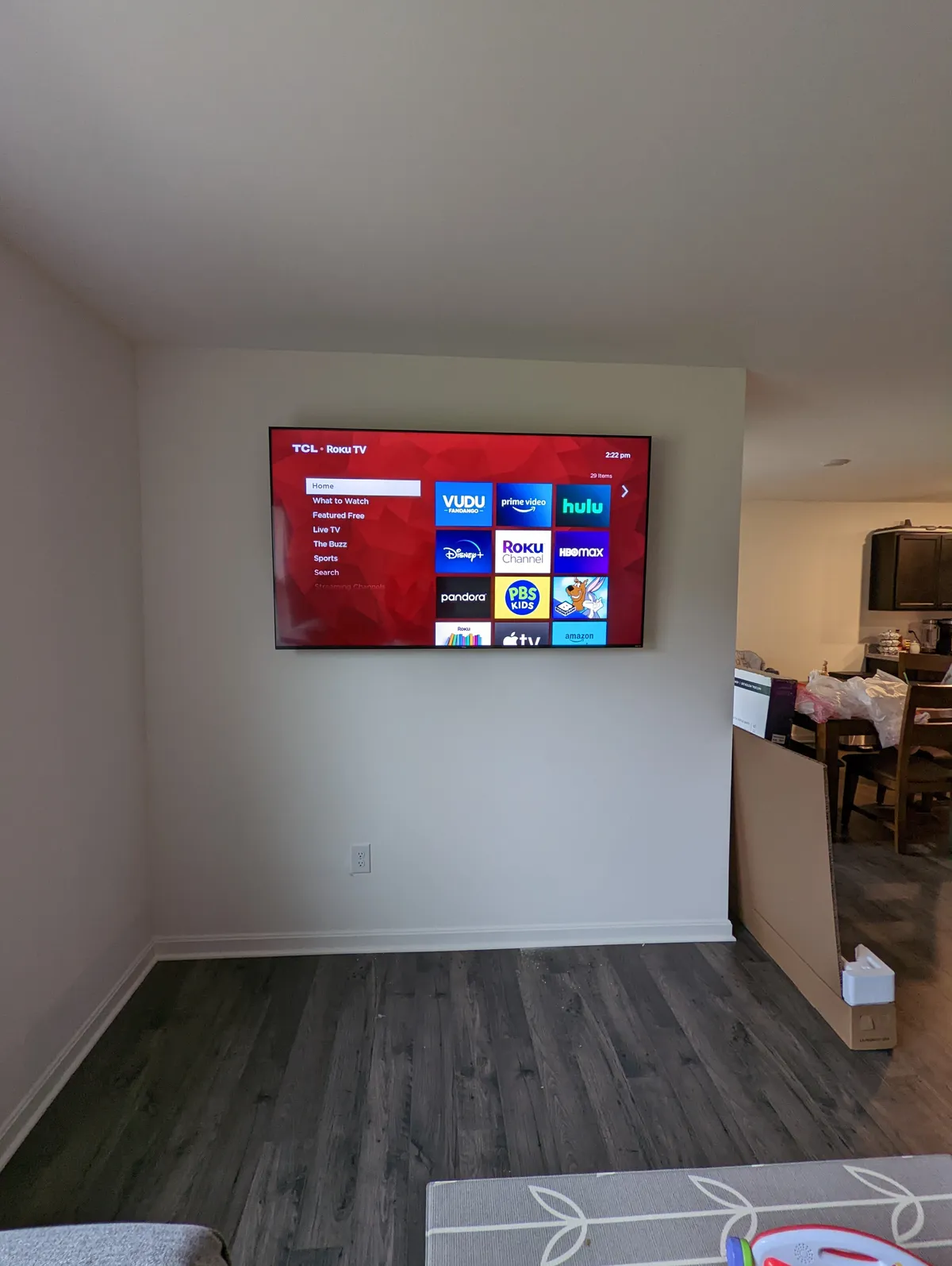 TV installation by Rock Paper TV