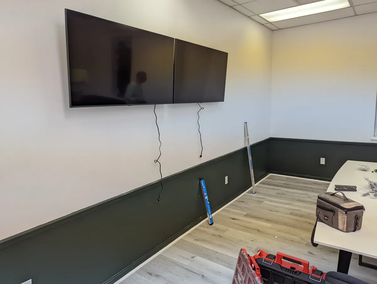 TV installation by Rock Paper TV