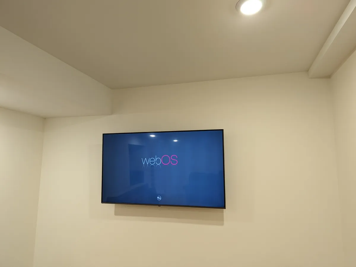 TV installation by Rock Paper TV