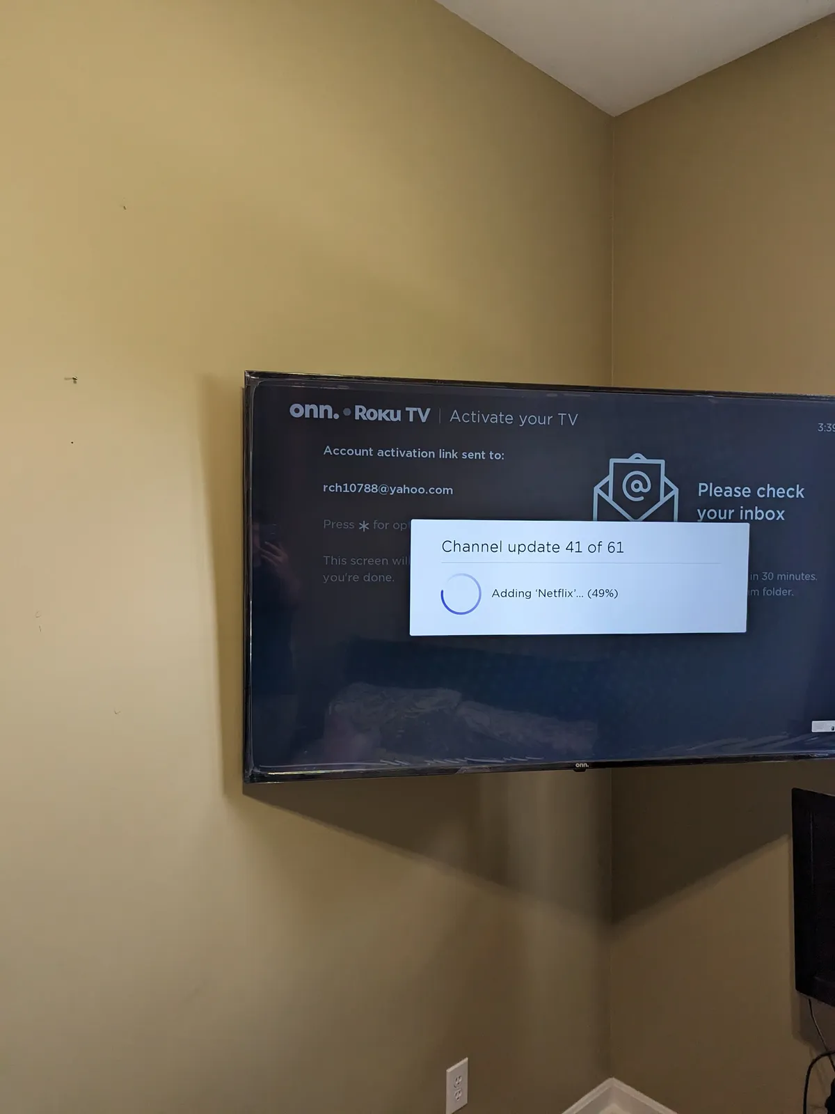 TV installation by Rock Paper TV