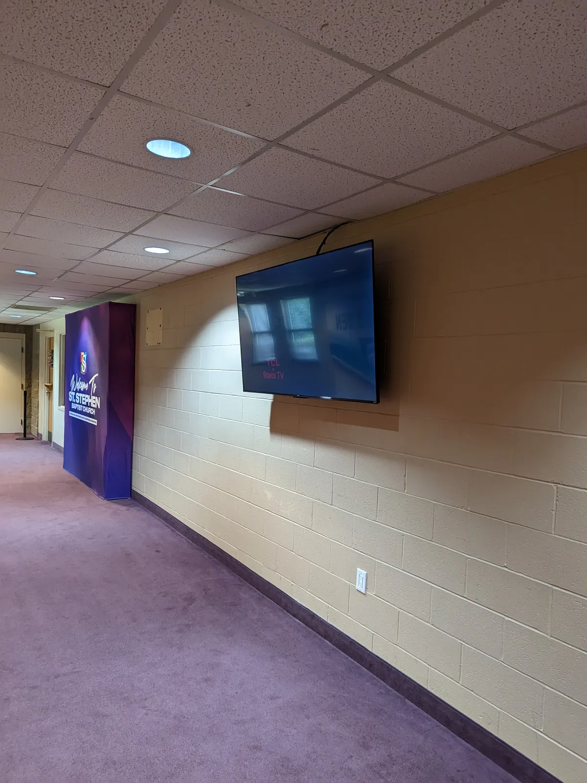 TV installation by Rock Paper TV