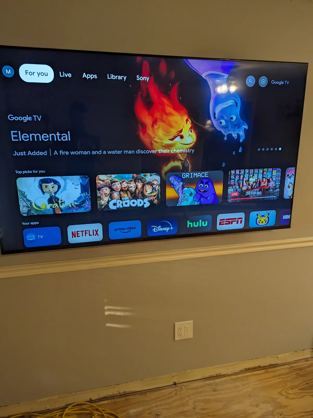 TV installation by Rock Paper TV