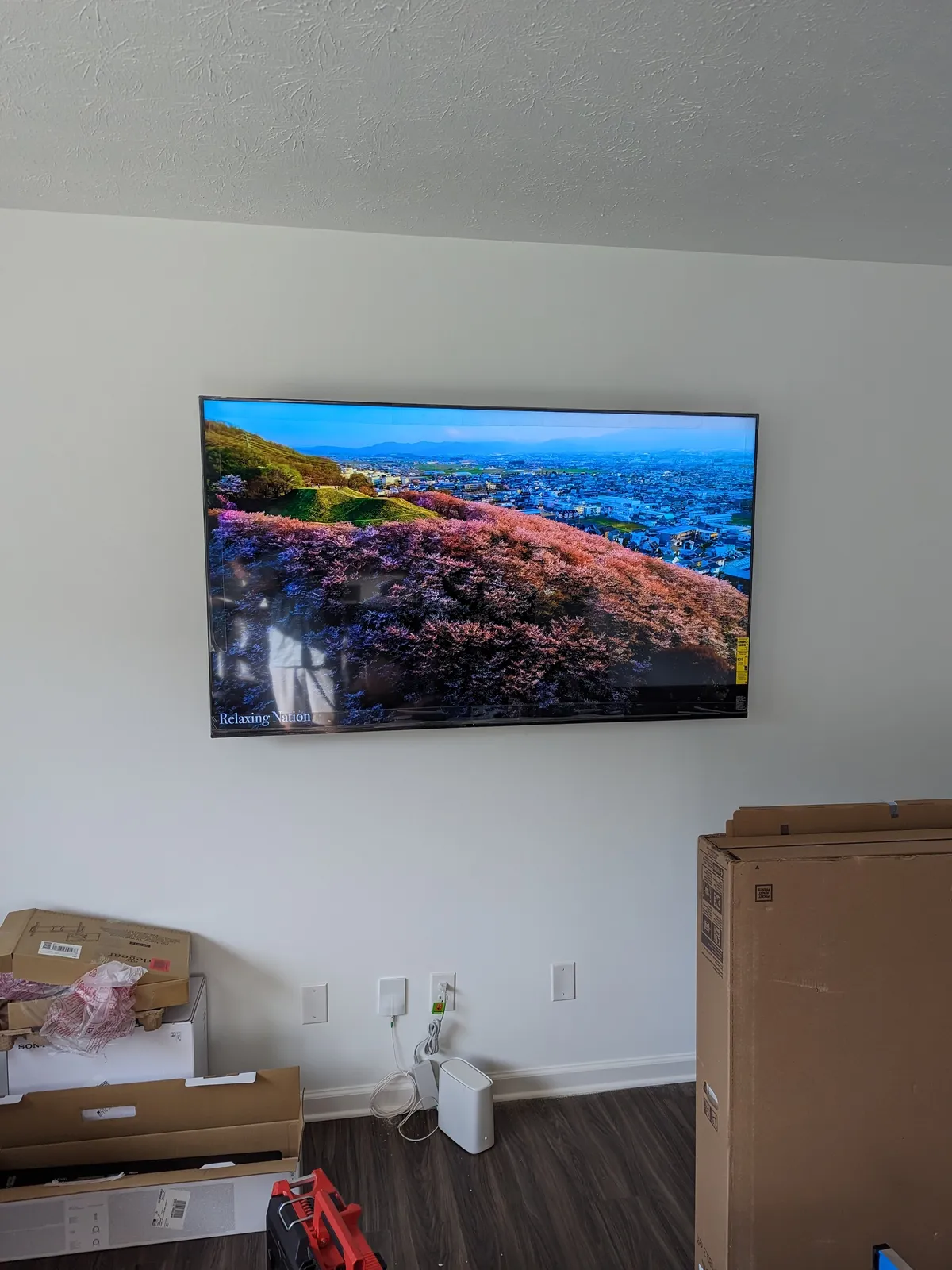 TV installation by Rock Paper TV