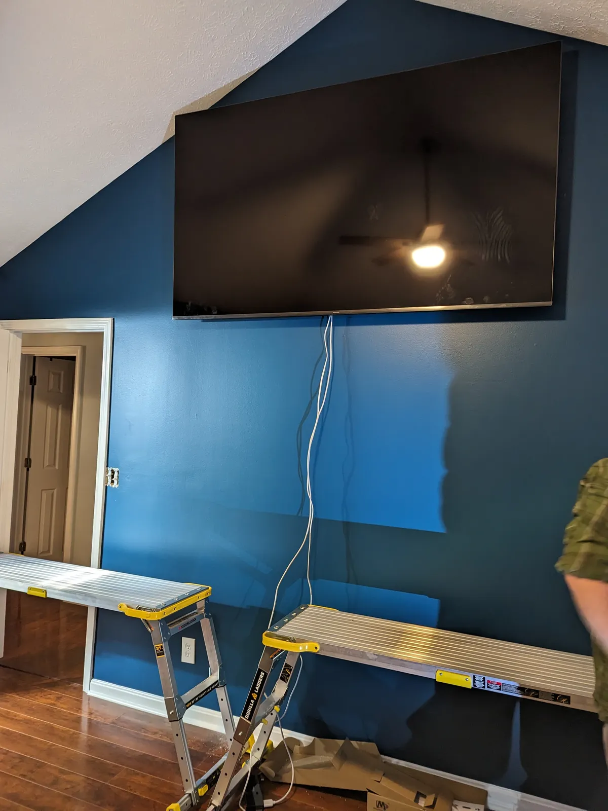 TV installation by Rock Paper TV