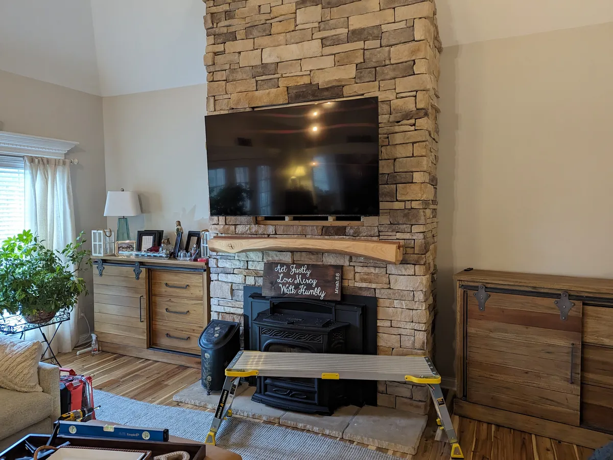 TV installation by Rock Paper TV