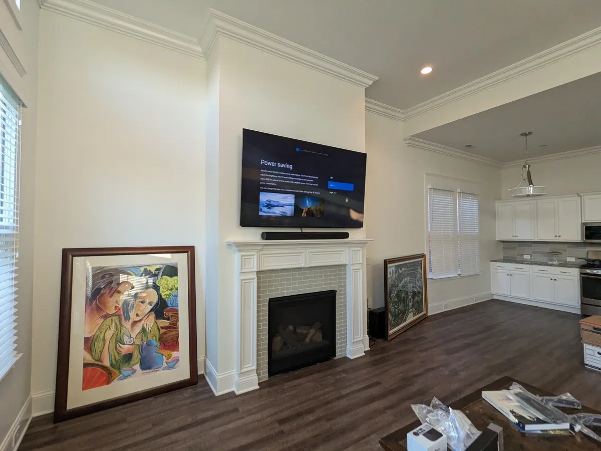 TV installation by Rock Paper TV