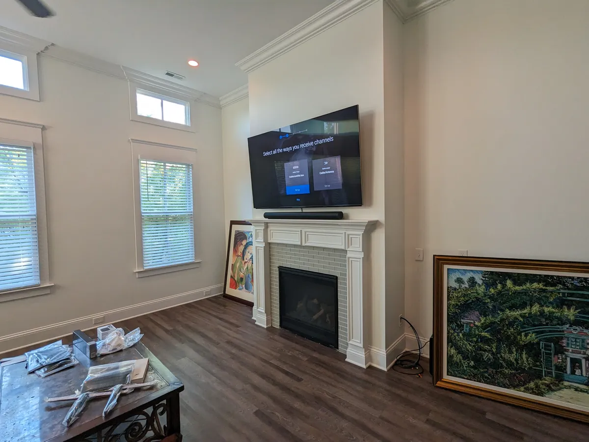 TV installation by Rock Paper TV