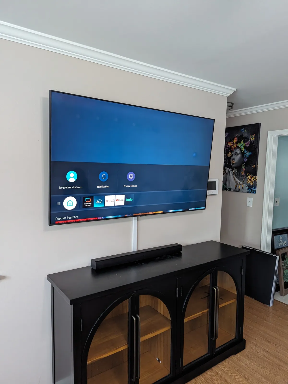 TV installation by Rock Paper TV