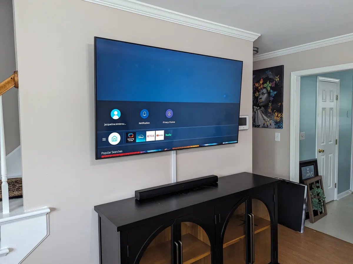 TV installation by Rock Paper TV