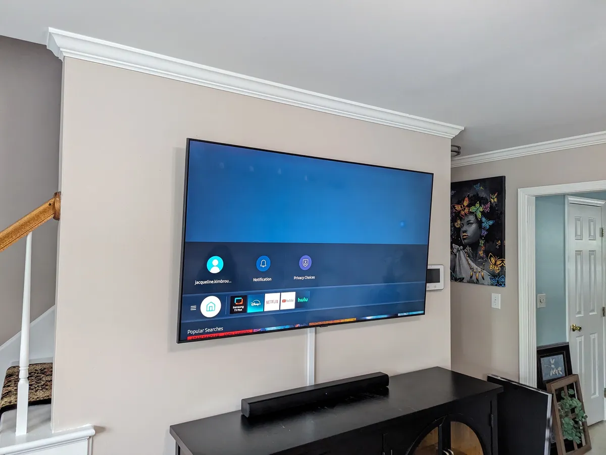 TV installation by Rock Paper TV