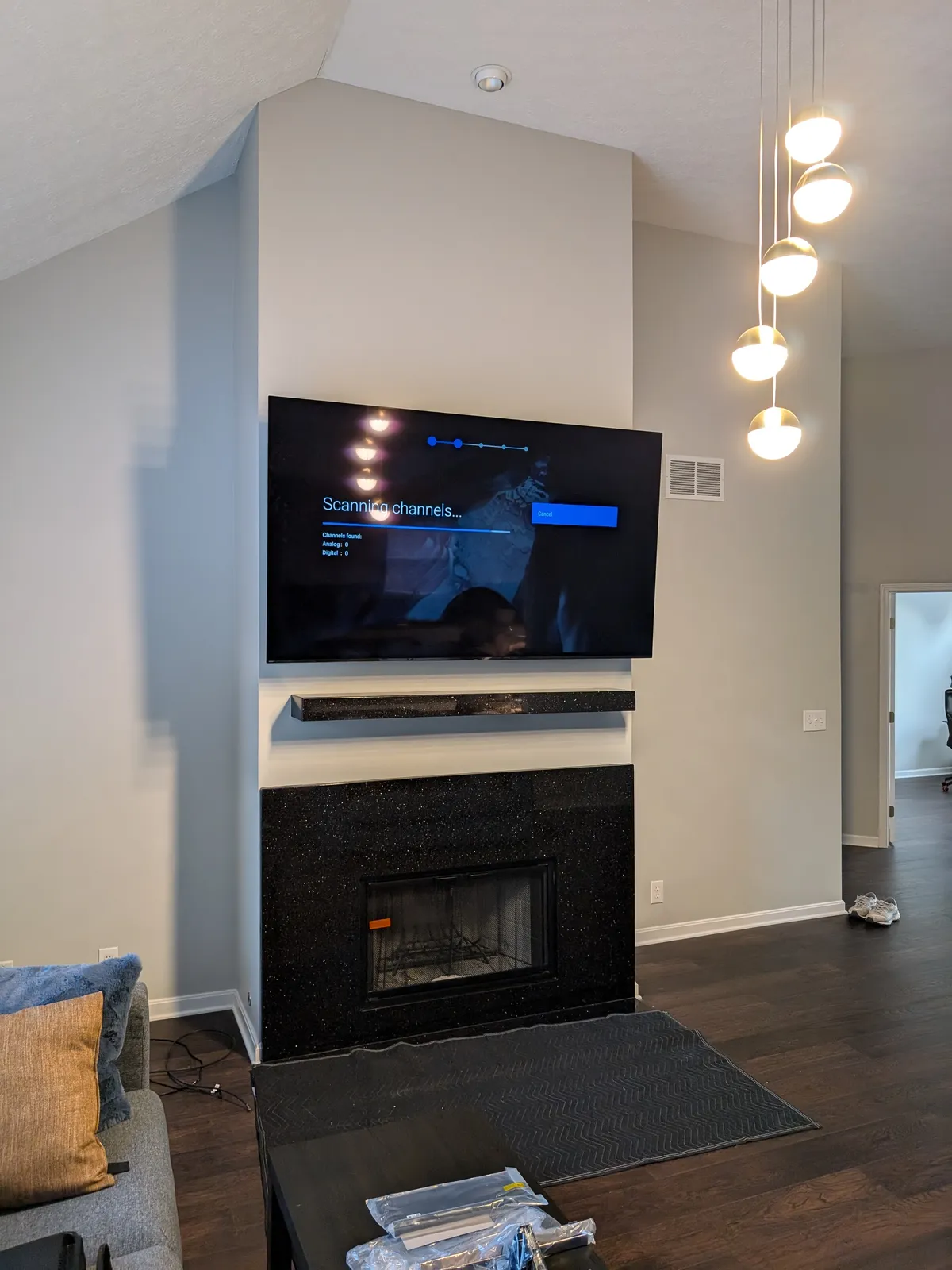 TV installation by Rock Paper TV