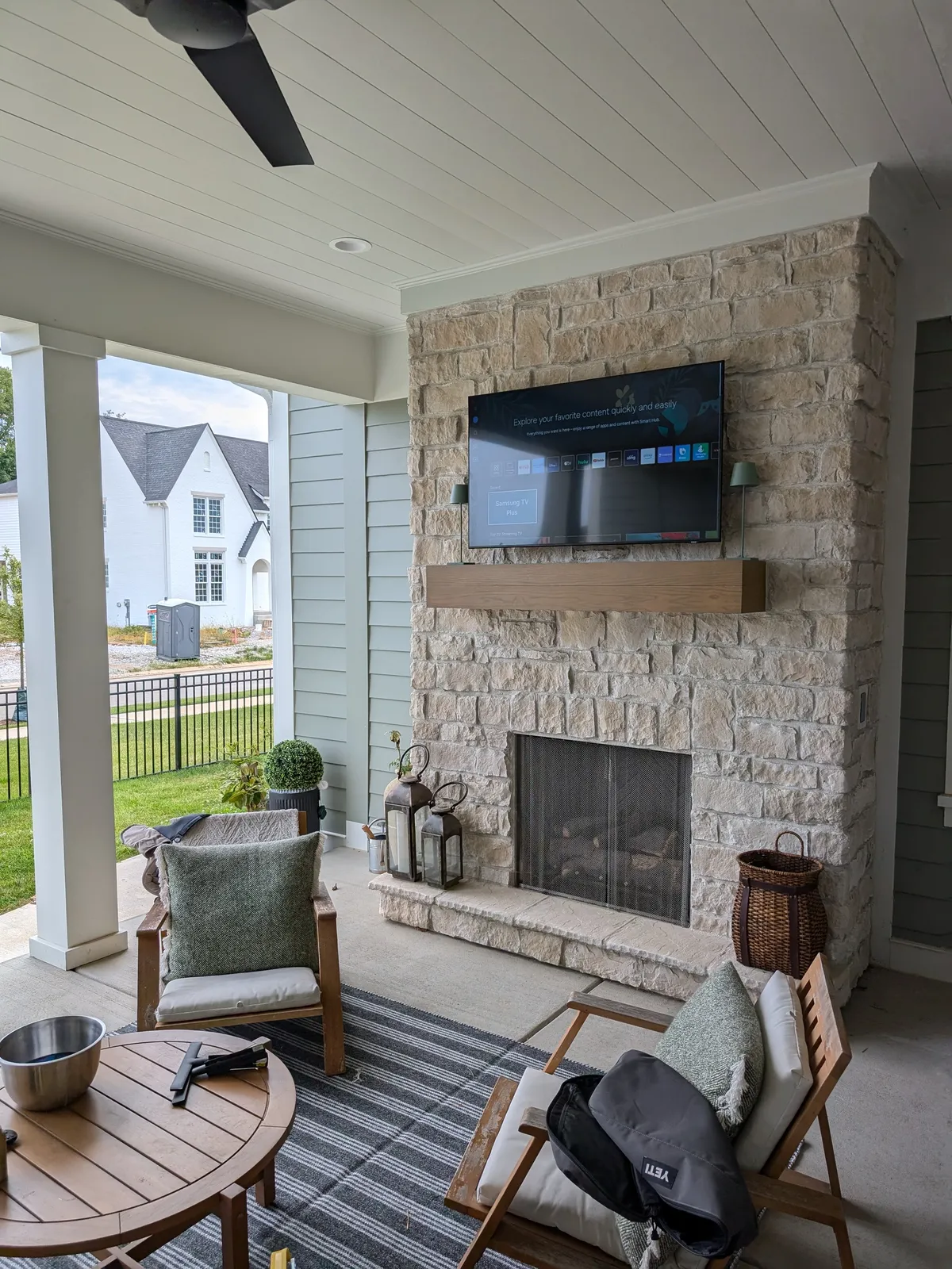 TV installation by Rock Paper TV