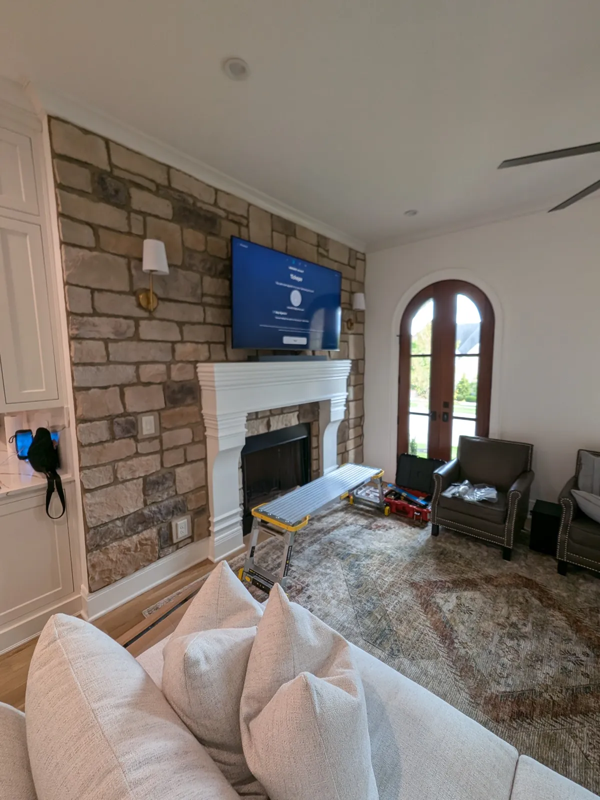 TV installation by Rock Paper TV