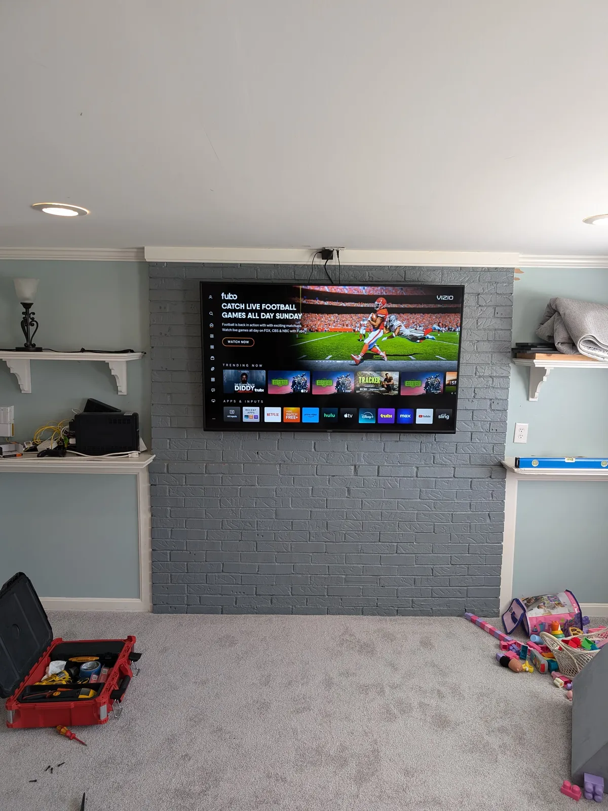 TV installation by Rock Paper TV