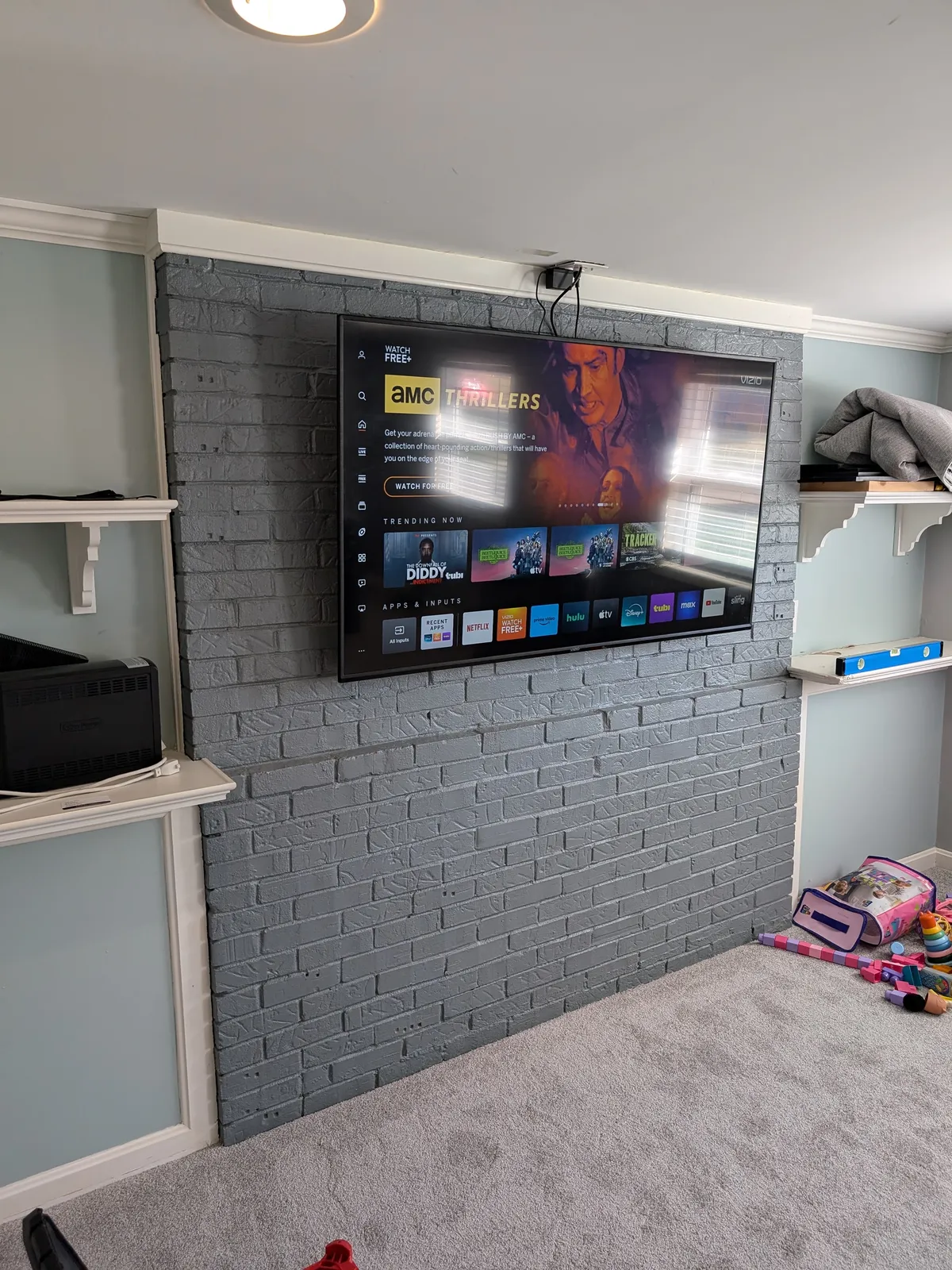 TV installation by Rock Paper TV