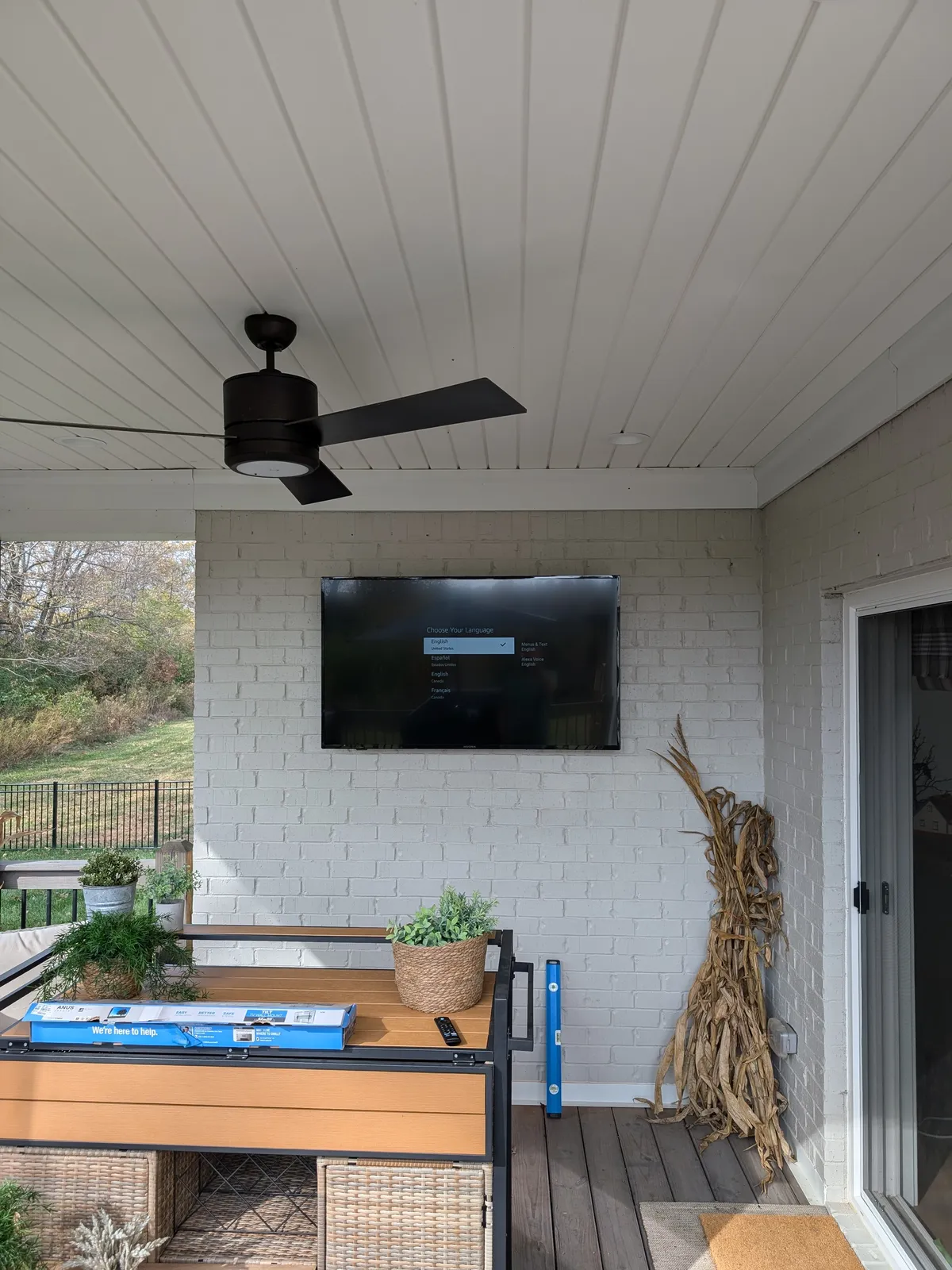 TV installation by Rock Paper TV