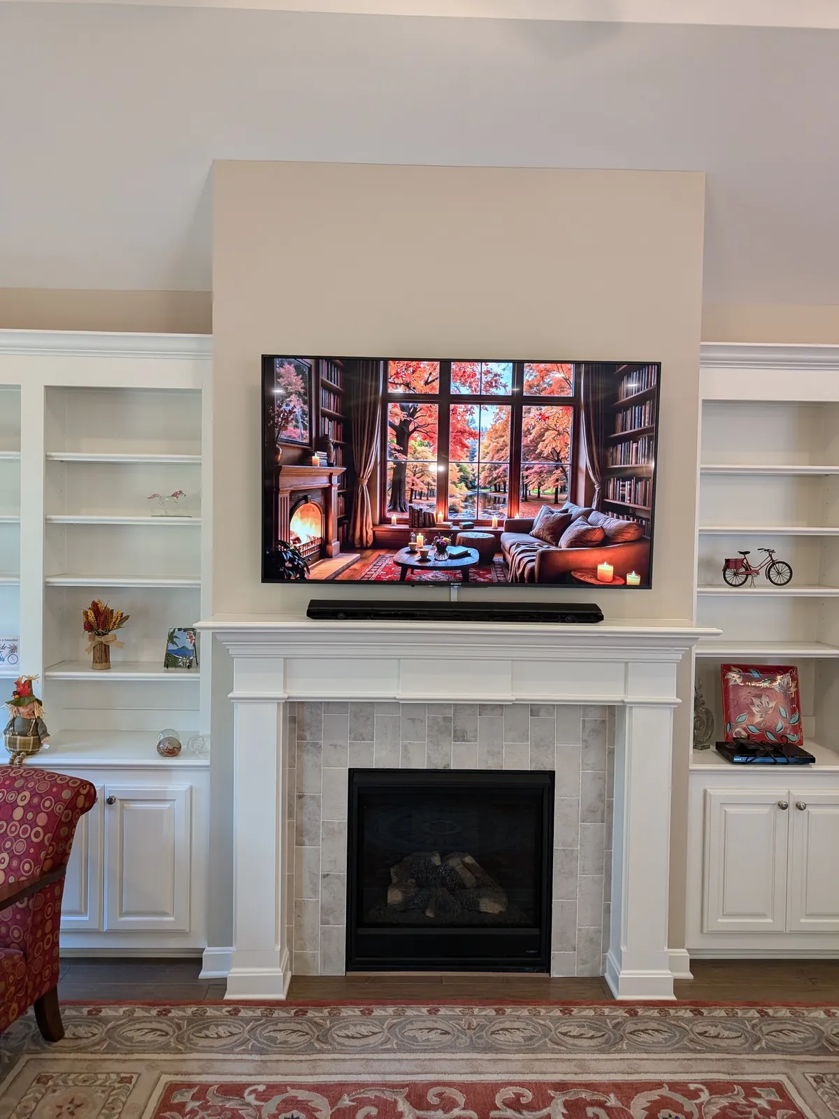 TV installation by Rock Paper TV