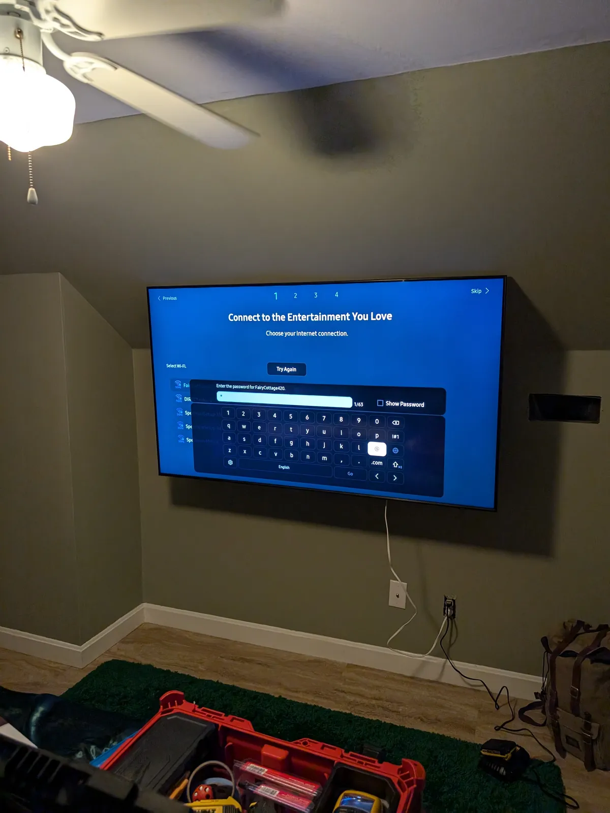 TV installation by Rock Paper TV