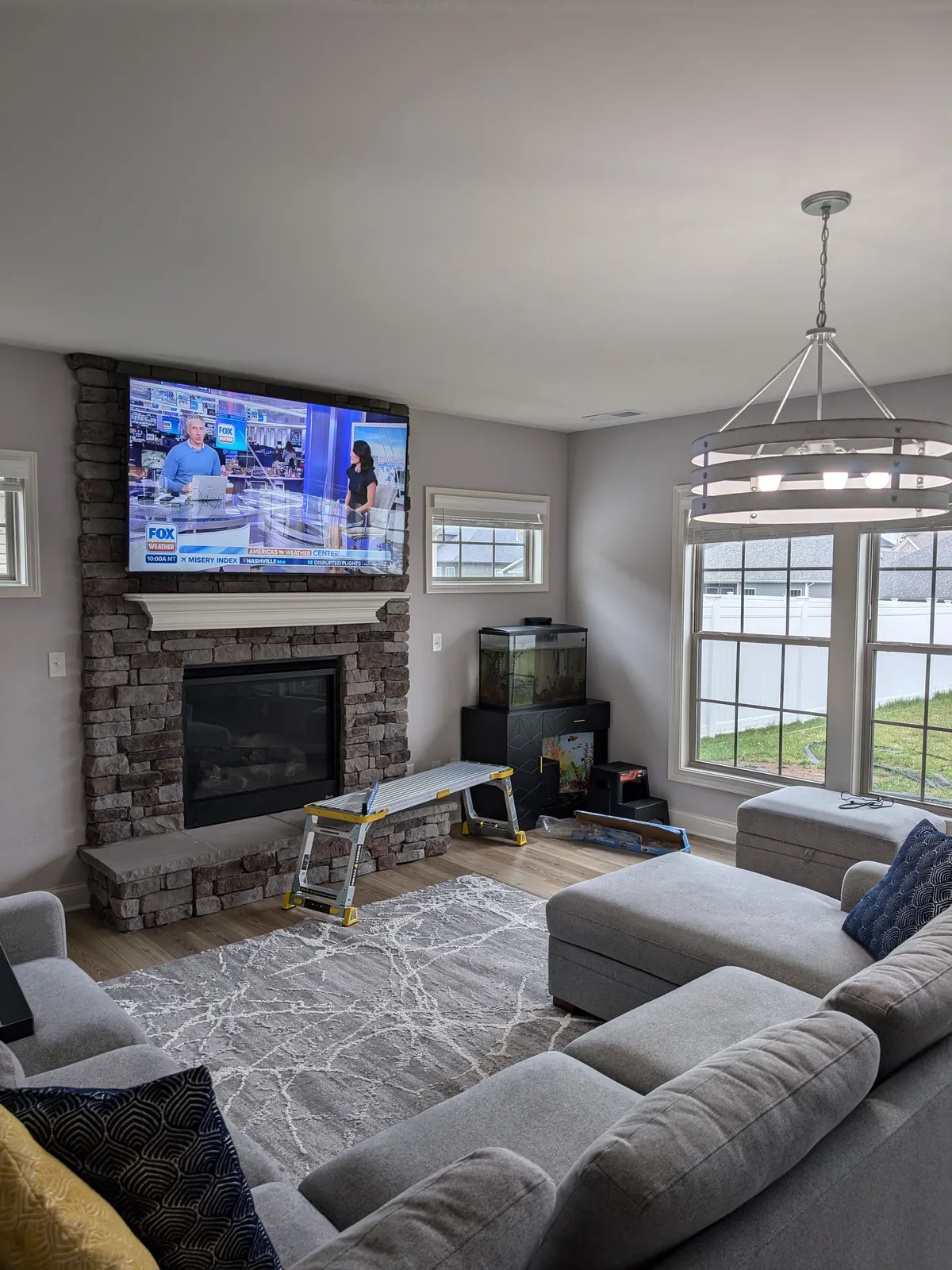 TV installation by Rock Paper TV