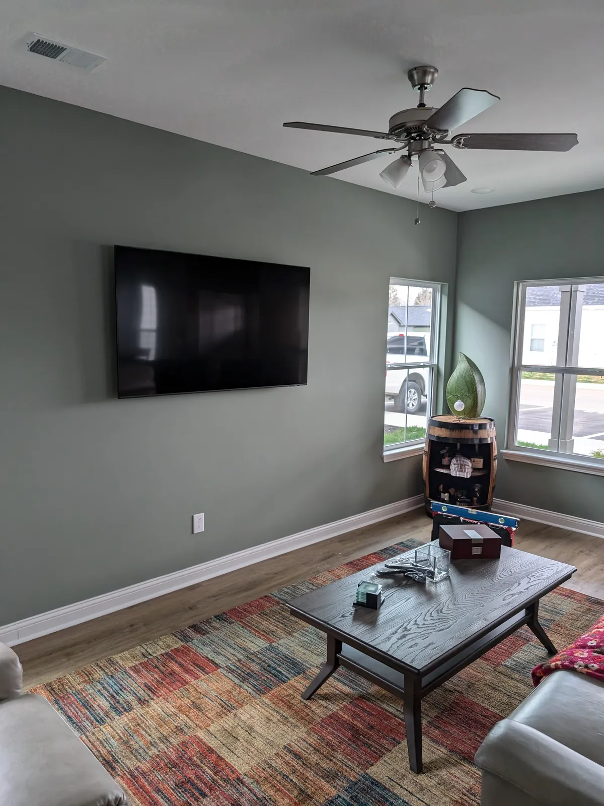 TV installation by Rock Paper TV