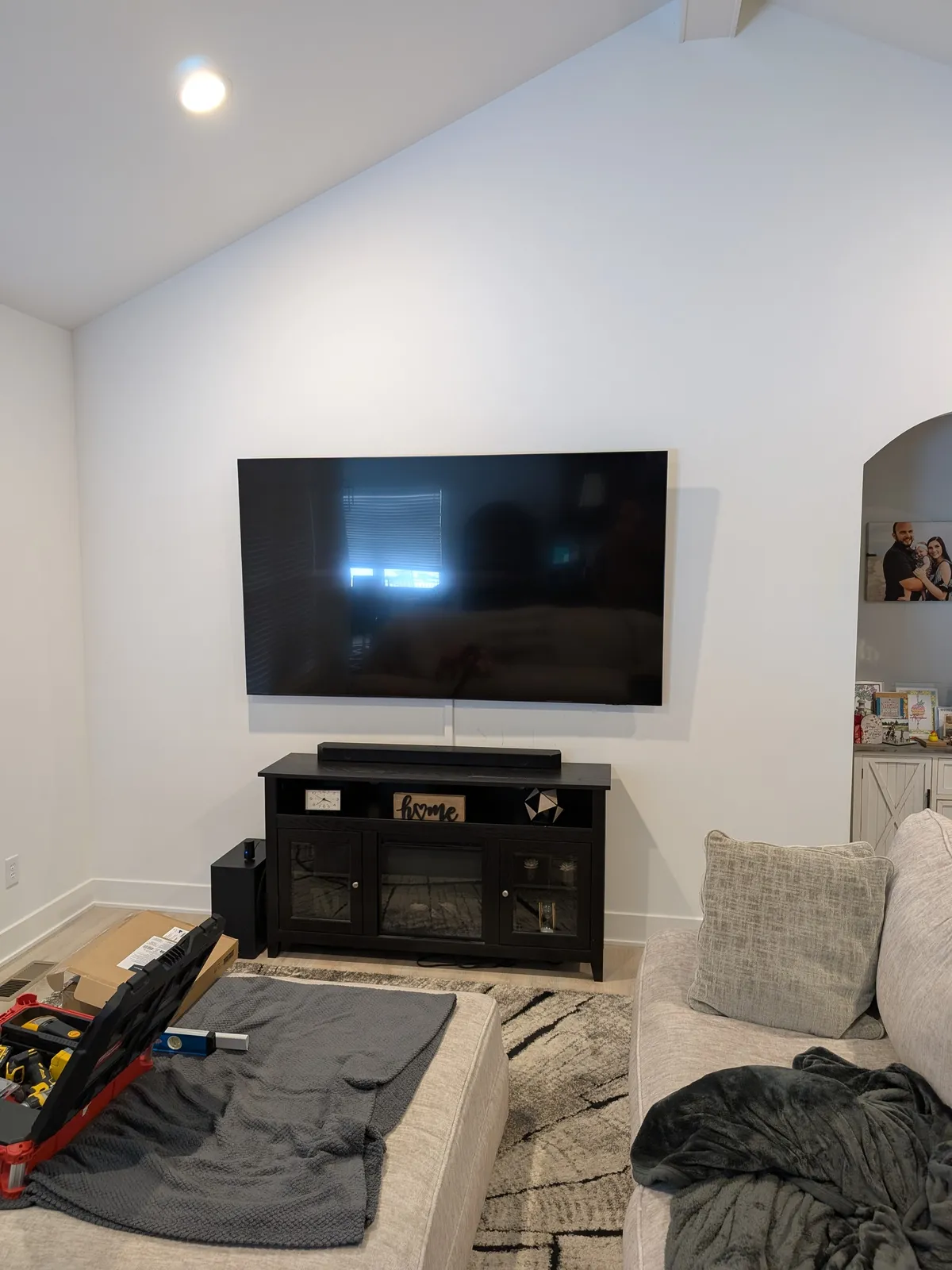 TV installation by Rock Paper TV