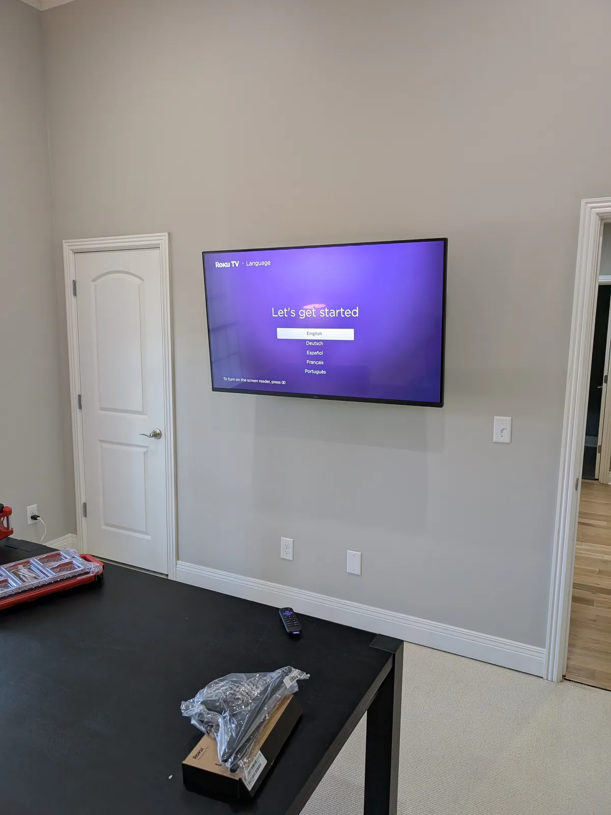 TV installation by Rock Paper TV