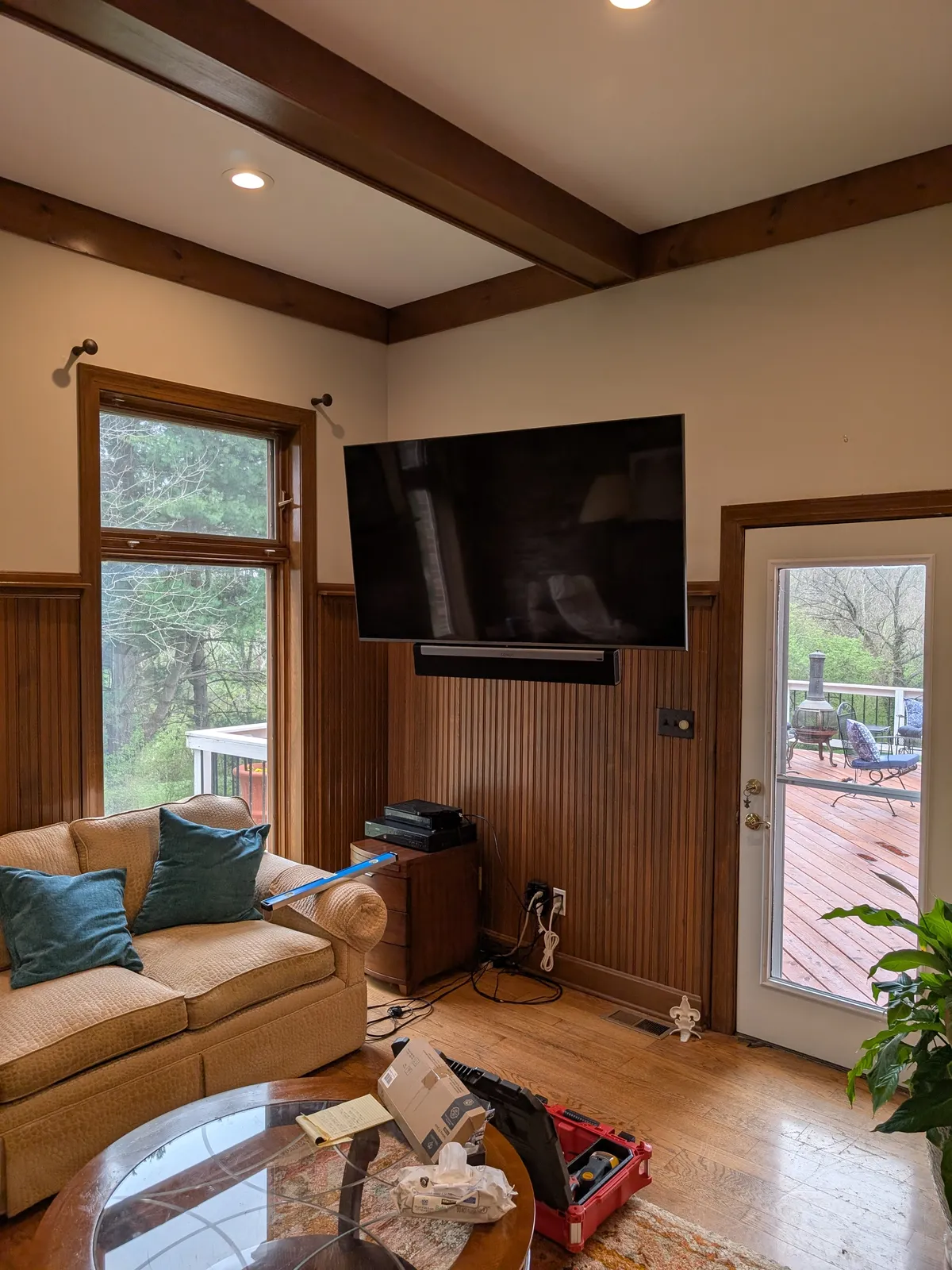 TV installation by Rock Paper TV