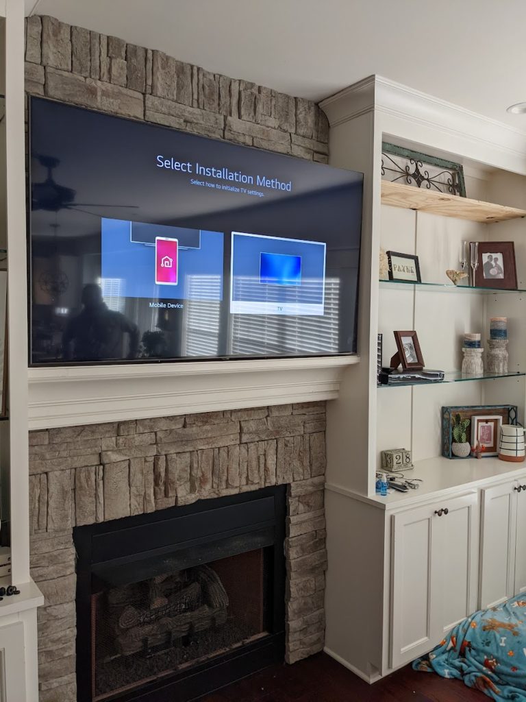 Fireplace TV Mounting Louisville Kentucky